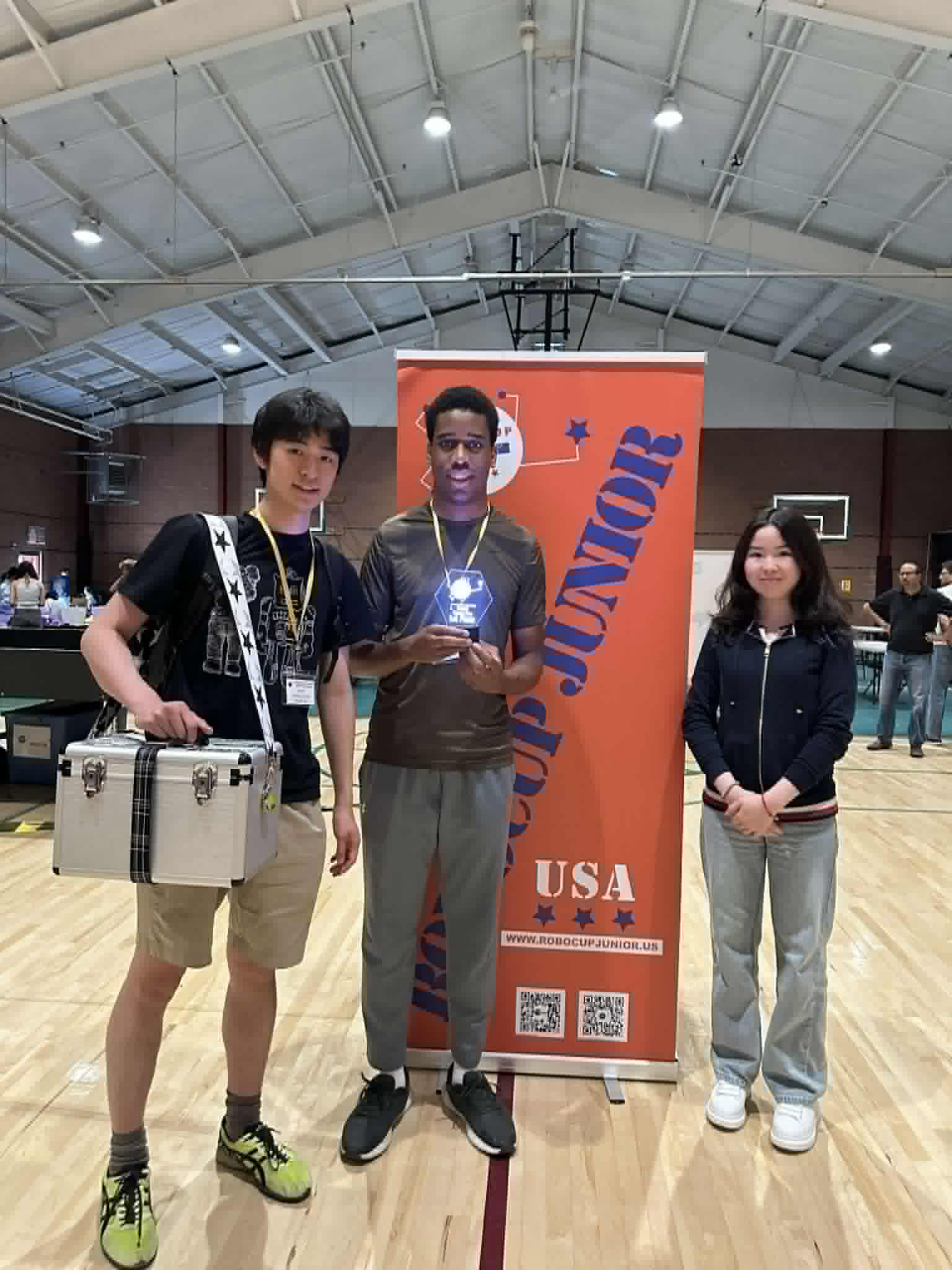 Team FATEN members at RCJ USA 2025